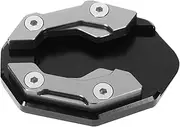 BELLIFFY Motorcycle Base Kickstand Pad for Motorcycle Side Stand Plate Pad Kickstand Plate for Motorcycle Kickstand Extension Plate Motorcycle Kickstand Pad Rubber Motorcycle Side Foot Pad