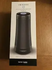Harman Kardon Invoke Voice-Activated Speaker with Cortana (Graphite) Brand New
