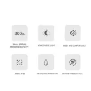 Relaxing Aromatherapy Electric Oil Diffuser Aroma Humidifier LED Night Light