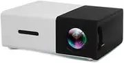 YG300 Mini Mini Projector Home led Portable Projector HD BlackandWhite