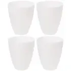 4 Pcs Plastic Lampshade Office Light Cover Shades Replacement for Table