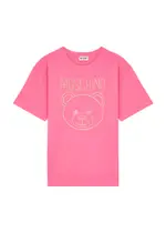 Moschino Kids Logo-embellished Stretch-cotton T-shirt (10-14 Years) - Pink - 14YR (14 Years) 14YR (14 years)