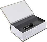 Decorative Book Safe with Compartment Lock Secret Safe for Money Jewelry and Documents for Home Office and Travel Chic Design Compact Durable Construction