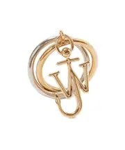 JW Anderson Logo-Plaque Keychain S/M Yellow