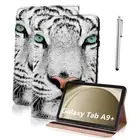 Case for Samsung Galaxy Tab A9 Samsung Galaxy Tab A9 Plus 11" 2023 White Tiger