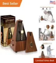 Metronome for Musicians - Includes Ebook and 2-Year - Mechanical Metronome f...