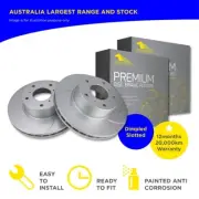 Front Dimpled Slotted Rotors suit Toyota 86 GT 277mm