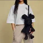 日本UNIQLO X AMBUSH X DISNEY 三方聯名暗黑米妮包包側背包