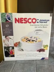 SEALED Unopened NESCO American Harvest SnackXpress DEHYDRATOR JERKY Maker FD-37