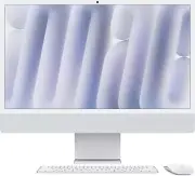 New Apple Nano-Texture iMac 24-inch M4 Chip 16GB 256GB SSD 10-Core GPU Silver