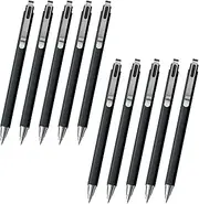 Sakura Crepas Gel Ink Ballpoint Pen Ballpoint Sign iD Plus Pure Black 0.5mm Pack of 10 GBR355#49(10)