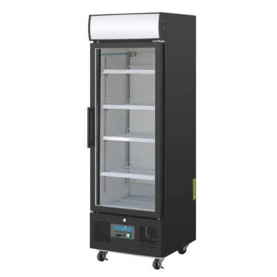 Polar G-Series Upright Display Fridge 218Ltr Black - Commercial Drink Fridges...