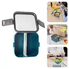 Square Portable Storage Box Microwave Portable Box Student