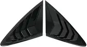 Car Rear Window Louver Shutter Cover Trim Compatible For Byd Seal 2022 Window Side Vent Trim(Bright
