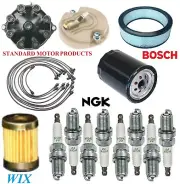 Tune Up Kit Filters Cap Wire Spark Plugs For CHEVROLET K10 PICKUP V8 5.7L 1973 (for: Chevrolet)