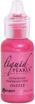 6 Pack Ranger Liquid Pearls Dimensional Pearlescent Paint .5oz-Dazzle LPL-65180