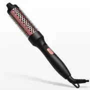 3 IN 1 Heated Curling Iron Brush Volumizing Brush Curling Comb Home