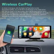 10.26" Android 12.0 Car Stereo GPS Navigation Wireless CarPlay Monitor w/ Camera (for: Fiat)