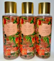 3 Sunlit Nectar Victoria's Secret Fragrance Mist 8.4 fl oz