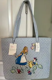 NEW Vera Bradley & Disney ALICE IN WONDERLAND Large Vera Tote Bag - Disney 100