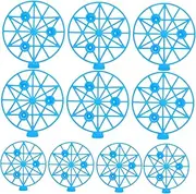 ANDRESLAD 10Pcs Watermelon Support Stands Durable Melon Planting Racks with Tray Base for Stable Growth Easy to Install for and Outdoor Plantations
