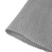 Speaker Grill Cloth Stereo Fabric Dustproof Cloth - 19.7" x 63"/ Dark Gray