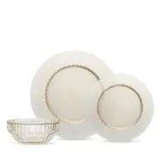 Fortessa Archie Ginger Gold 12 Piece Dinnerware Set