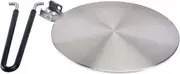 CozyKit Heat Diffuser Stainless Steel Induction Adapter Plate Coffee Milk Cookware Induction Hob Heat Cooking Diffuser for Electric Stove 7.5inch