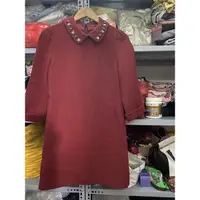 在飛比找蝦皮購物優惠-石頭 g2000 sz 36 的新用途 95% 紅色連衣裙