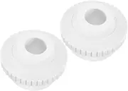 2 Pack Pool Return Jet Eyeball Nozzle for Spa Swimming Pool Accessory Plastic Water Outlet Nozzle