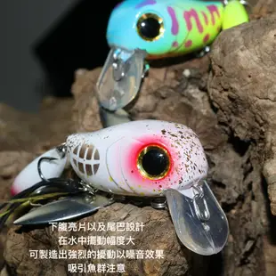 超激擺動！水表型複合米諾 50mm/8g 路亞假餌 米諾 路亞硬餌 路亞 minnow