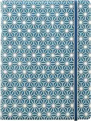 Filofax Impressions A5 refillable Notebook - Blue/White