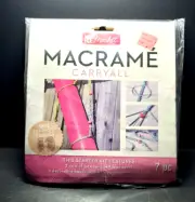 NEW Make Market Macrame Carryall Yoga Mat 7 Pc Starter Kit Jute Easy Beginner
