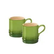 Chasseur La Cuisson Petit Espresso Cups Set of 2 Apple