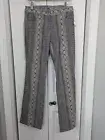 Laundry by Shelli Segal NWT Women's Size 4 Flare Pants Gray Vintage