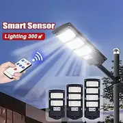 20W/30W/40W /50W Remote Control LED Solar Street Lights Outdoor Garden Street Light Motion Sensor Remote Control Waterproof Wall Light Garage Floodlight 1PC