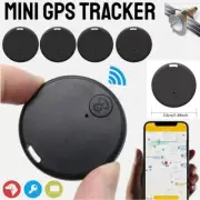 6PCS Mini Bluetooth GPS Tracker Device Black for Key Child Pet Vehicle Locator