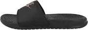 [Nike] Benassi JDI Slides, Women's Shoes, Black/White, 10 US