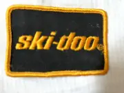 Vintage SKI-DOO Patch 3x2" Mint unused patch from 1970's. Lowest price on EBAY!!