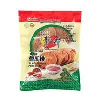 在飛比找蝦皮購物優惠-【云蓁素食小舖】素之都 黑胡椒香酥排(蛋素) 素食 素料 素