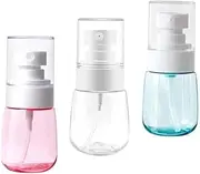 PLAFOPE 3 Pcs Refillable Spray Bottles Kit Portable Empty Pump Bottles for Travel for Outdoor Use Design Random Colors Random Color