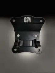 OSW Rear Frame Radius Rod Pull Plate Kit Can-Am Black Maverick X3 2017-21