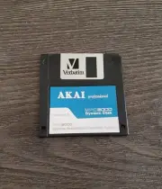 AKAI MPC 2000 OS v1.72 OPERATING SYSTEM DISK START UP BOOT DISK