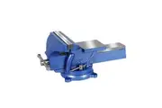 Traderight Bench Vice Clamp 8 Inch Blue