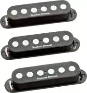 Seymour Duncan SSL-4 Quarter-Pound For Strat Black Set - Worldwide Shipping