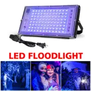 100W LED Black Lights for Glow Party Halloween UV Blacklight Floodlight 395nm