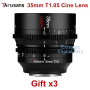 7artisans 35mm T1.05 Large Aperture Cine Lens for Micro Four Thirds M43 Camera