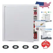 Durable 18x18 Plastic Drywall Access Panel - Easy Install & Customizable White