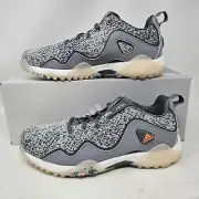Men's Adidas CodeChaos 21 Spikeless Golf Shoes / Grey White / FX6625 / Size 11.5