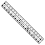 Creative Grids 2-1/2-Inch X 18-1/2-Inch Quilt Ruler (CGR218)